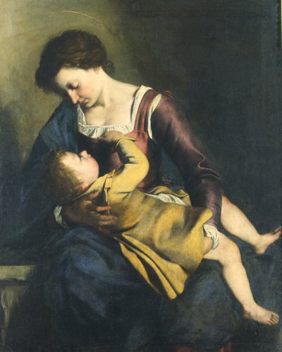 Madonna and Child by Orazio Gentileschi